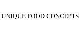 UNIQUE FOOD CONCEPTS trademark