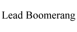 LEAD BOOMERANG trademark
