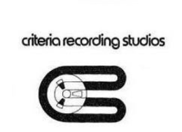 CRITERIA RECORDING STUDIOS trademark