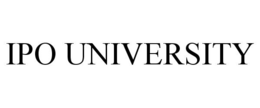 IPO UNIVERSITY trademark