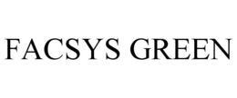 FACSYS GREEN trademark