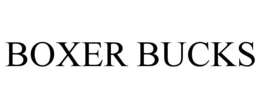 BOXER BUCKS trademark
