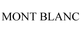 MONT BLANC trademark