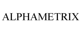ALPHAMETRIX trademark