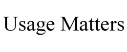 USAGE MATTERS trademark