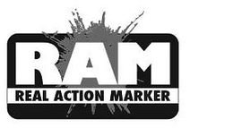 RAM REAL ACTION MARKER trademark