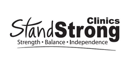 STANDSTRONG CLINICS STRENGTH · BALANCE · INDEPENDENCE trademark