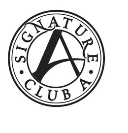 SIGNATURE · A CLUB · A trademark