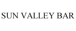 SUN VALLEY BAR trademark