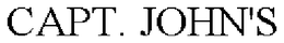 CAPT. JOHN'S trademark