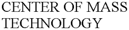 CENTER OF MASS TECHNOLOGY trademark