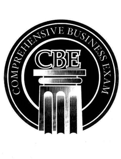 CBE COMPREHENSIVE BUSINESS EXAM trademark