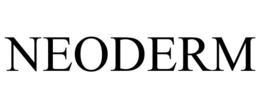 NEODERM trademark