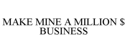MAKE MINE A MILLION $ BUSINESS trademark