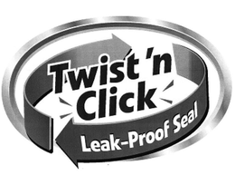 TWIST 'N CLICK LEAK-PROOF SEAL trademark
