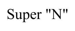 SUPER "N" trademark