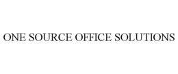 ONE SOURCE OFFICE SOLUTIONS trademark
