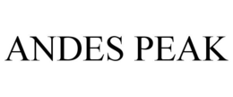 ANDES PEAK trademark