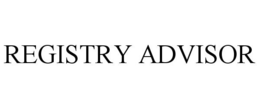 REGISTRY ADVISOR trademark