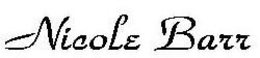 NICOLE BARR trademark