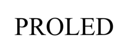 PROLED trademark