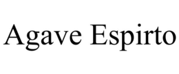 AGAVE ESPIRTO trademark