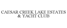 CAESAR CREEK LAKE ESTATES & YACHT CLUB trademark