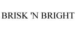 BRISK 'N BRIGHT trademark