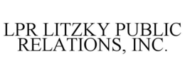 LPR LITZKY PUBLIC RELATIONS, INC. trademark