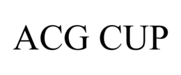 ACG CUP trademark