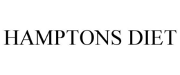HAMPTONS DIET trademark