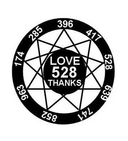 LOVE 528 THANKS 396 417 528 639 741 852 963 174 285 trademark
