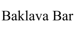 BAKLAVA BAR trademark