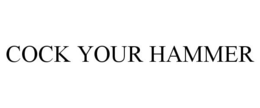 COCK YOUR HAMMER trademark