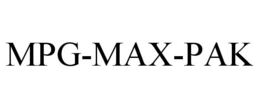 MPG-MAX-PAK trademark