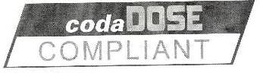 CODADOSE COMPLIANT trademark