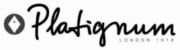 PLATIGNUM LONDON 1919 trademark