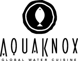 AQUAKNOX GLOBAL WATER CUISINE trademark