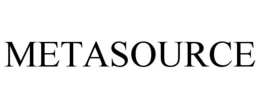 METASOURCE trademark