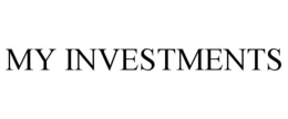 MY INVESTMENTS trademark
