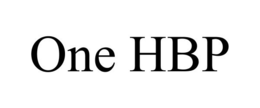 ONE HBP trademark