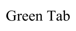 GREEN TAB trademark
