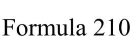 FORMULA 210 trademark