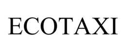 ECOTAXI trademark