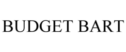 BUDGET BART trademark