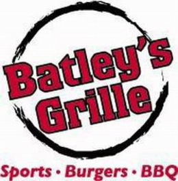 BATLEY'S GRILLE SPORTS · BURGERS · BBQ trademark