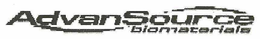 ADVANSOURCE BIOMATERIALS trademark