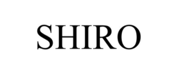SHIRO trademark