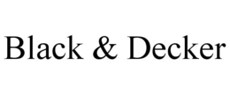BLACK & DECKER trademark
