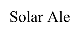 SOLAR ALE trademark